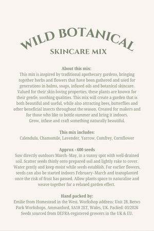 Wild Botanical Skincare Seed Mix