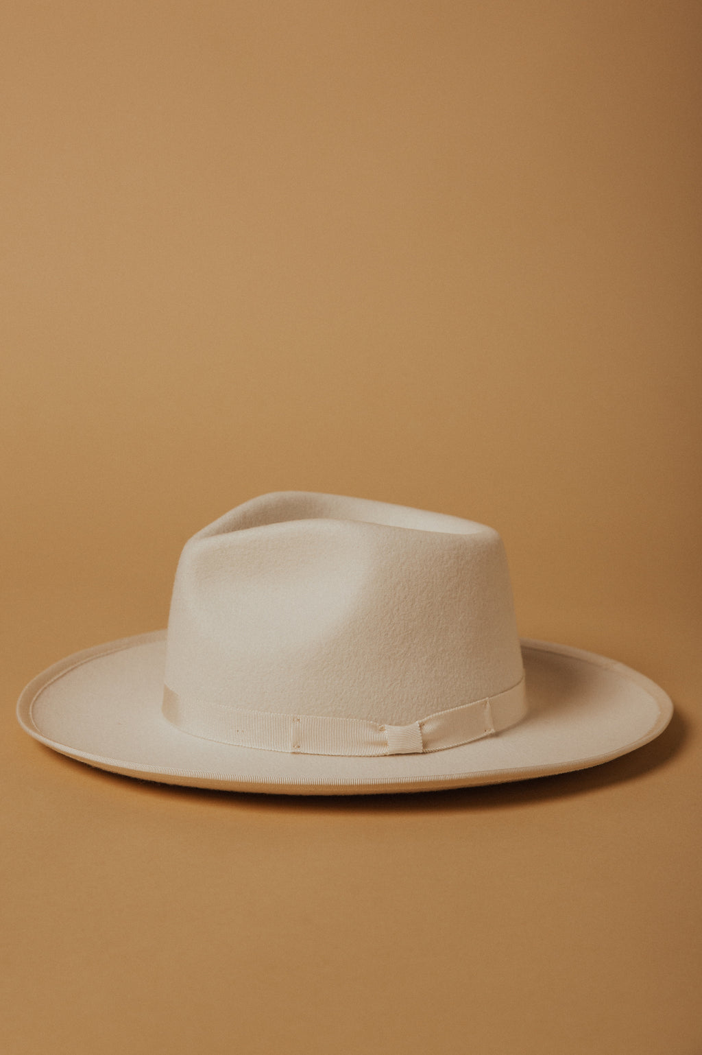 White Finley Wool Hat