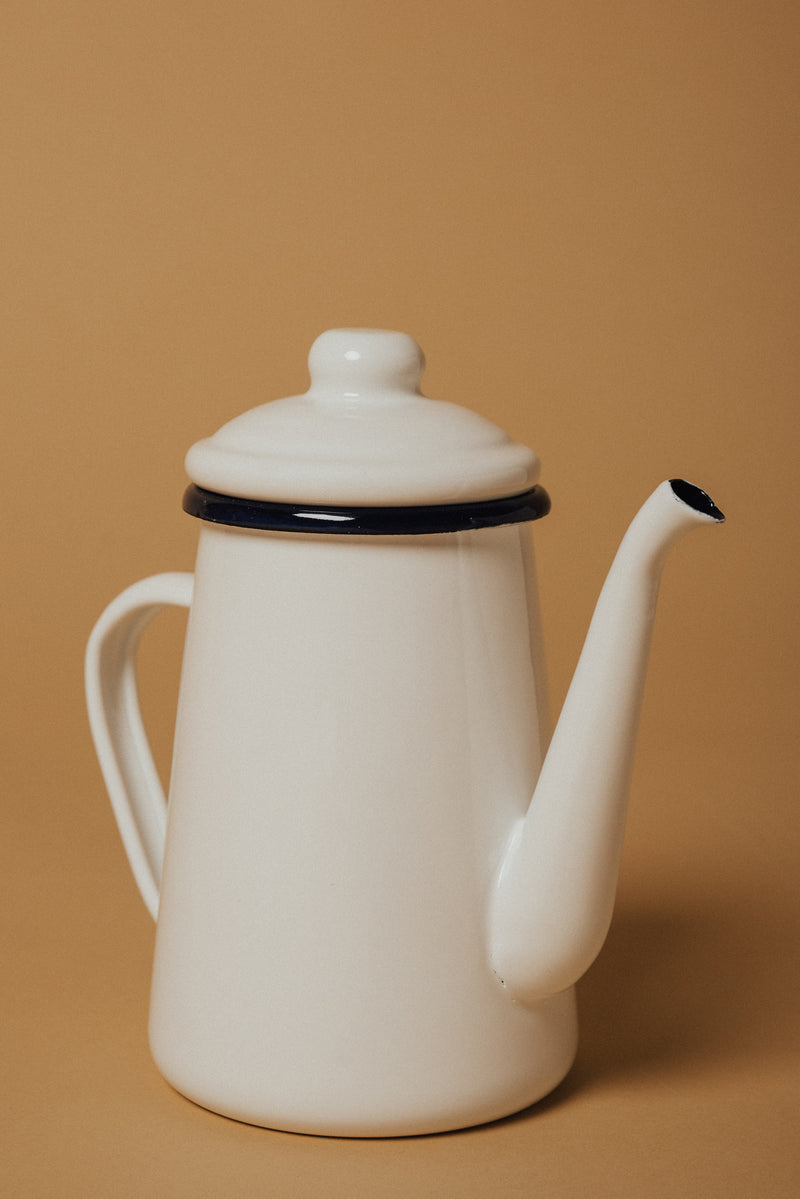 Enamel Tea & Coffee Pot.