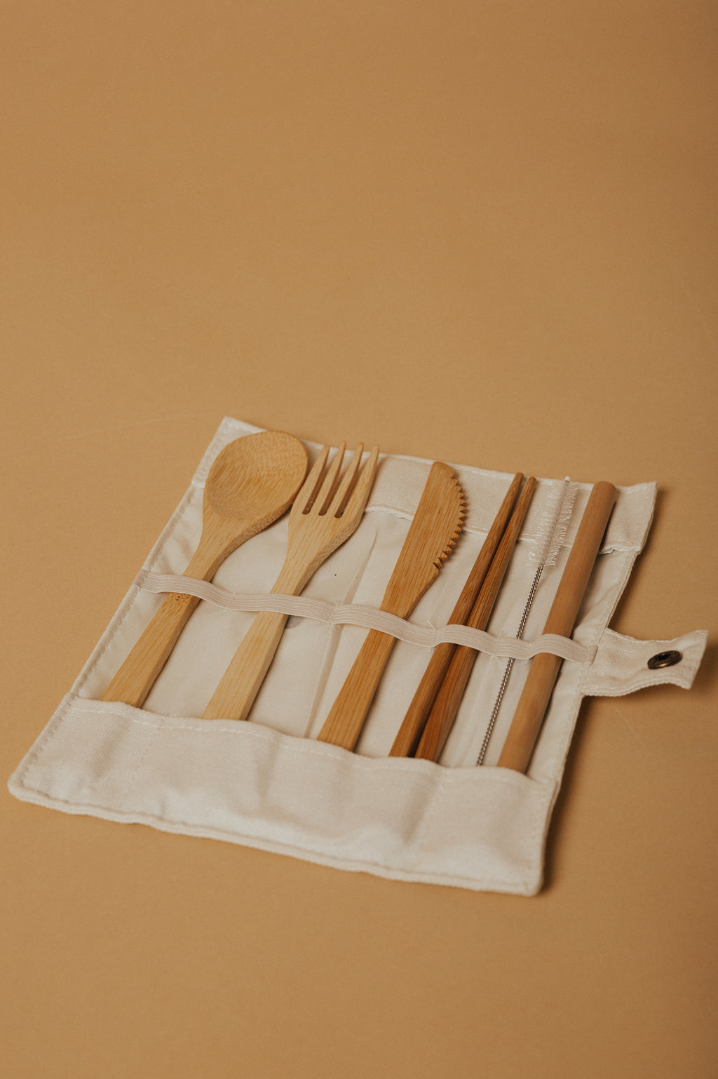 Bamboo Travel Cutlery Set