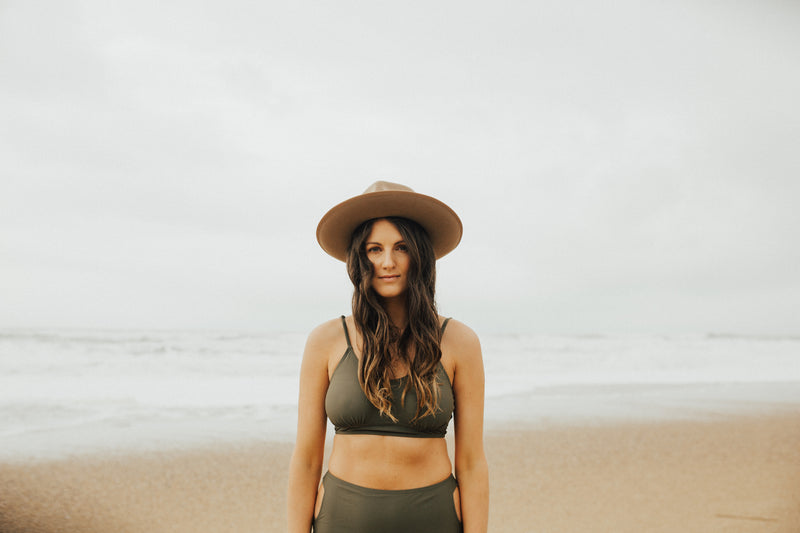 Brown Finley Wool Hat