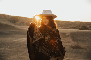White Finley Wool Hat